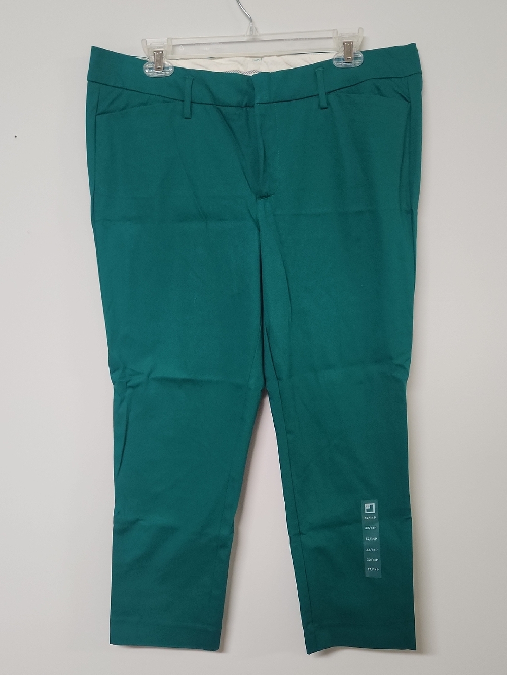Green Ankle Dress Pants